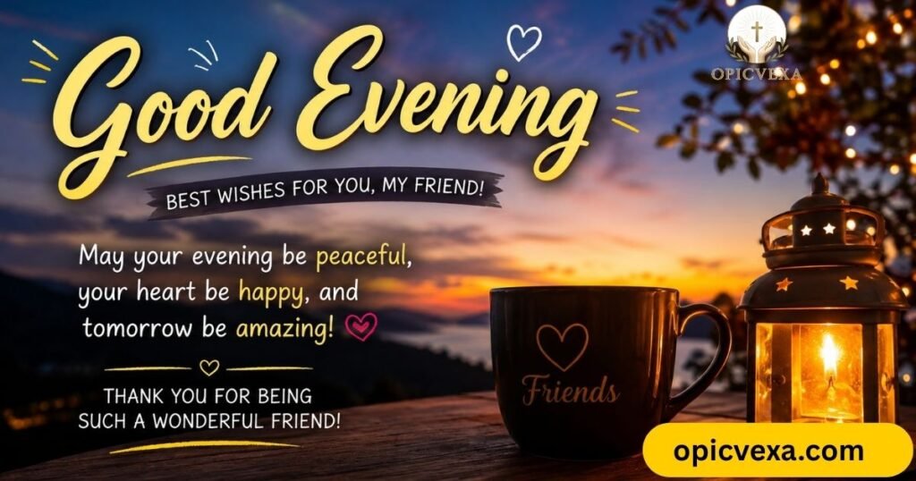 Best Good Evening Messages for Friends