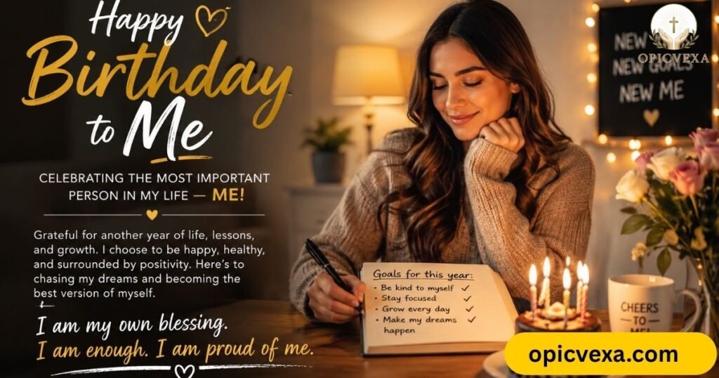 Birthday Messages for Myself (Heartfelt & Powerful)