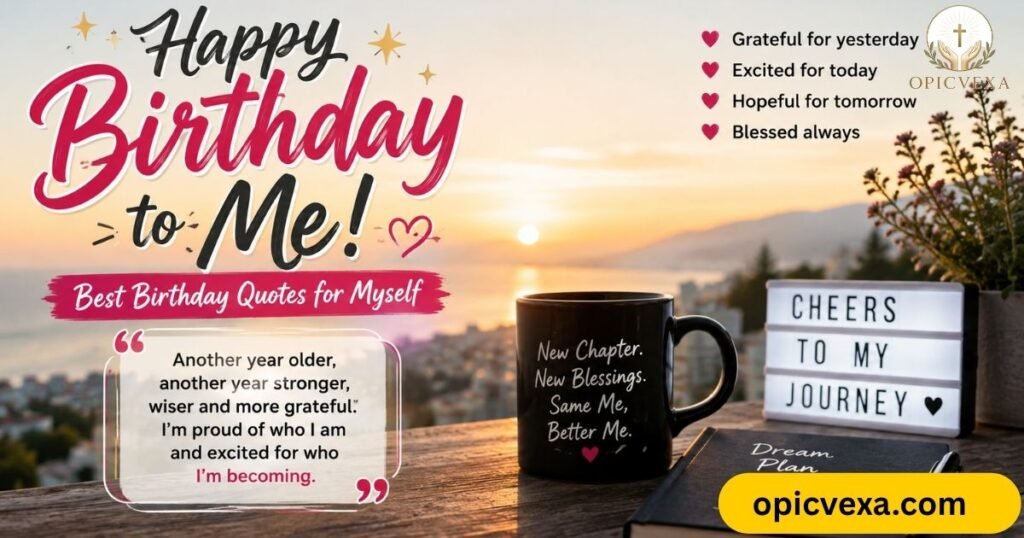 Happy Birthday to Me — Best Birthday Quotes for Myself