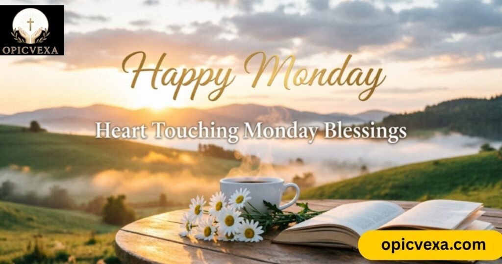 Heart Touching Happy Monday Blessings