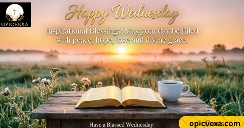 Inspirational Happy Wednesday Blessings