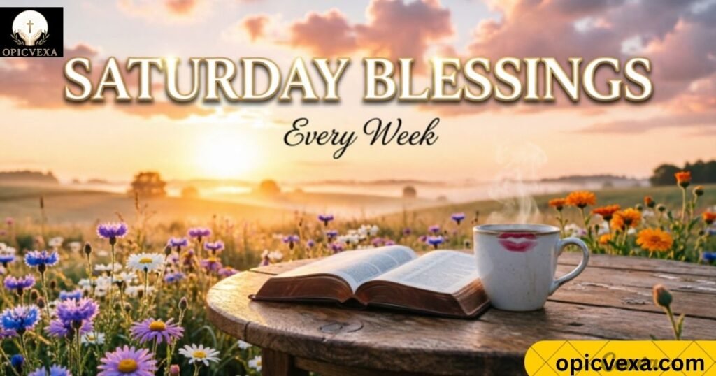 People Search for Saturday Blessings Every Week