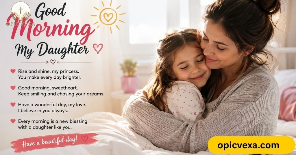 Short Good Morning Quotes for Daughter
