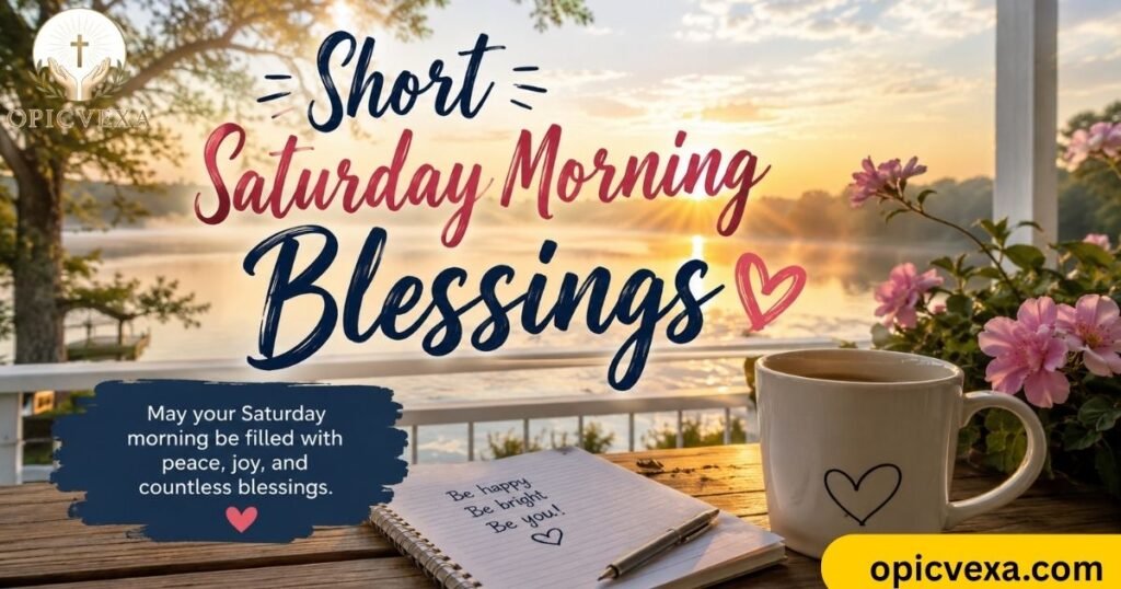 Short Saturday Morning Blessings