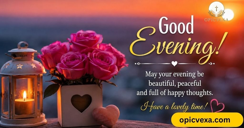 Sweet & Cute Good Evening Messages