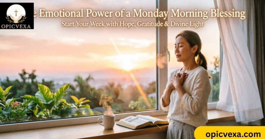 The Emotional Power Of A Monday Morning Blessing