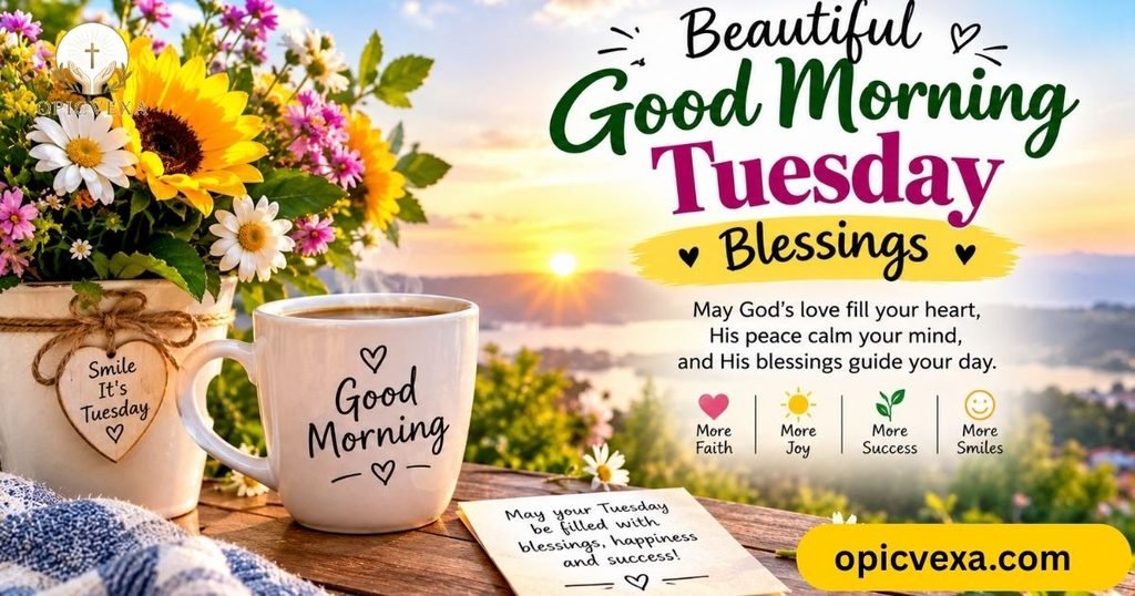 Beautiful Good Morning Tuesday Blessings