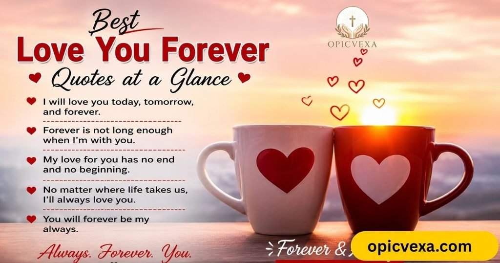Best Love You Forever Quotes at a Glance