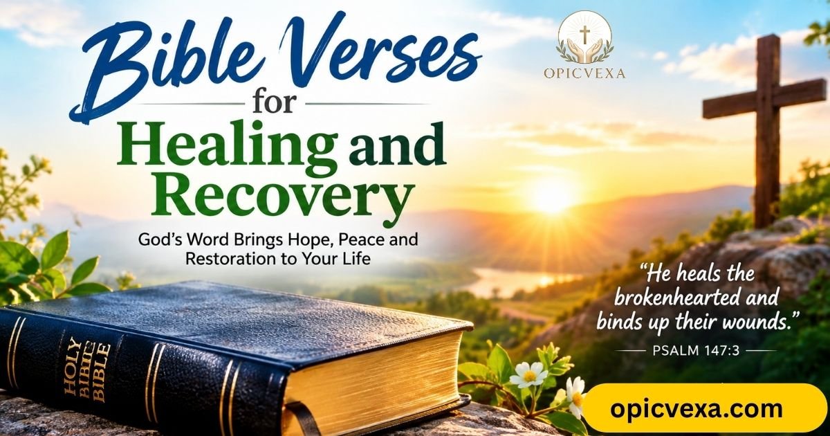 Bible Verses for Healing and Recovery