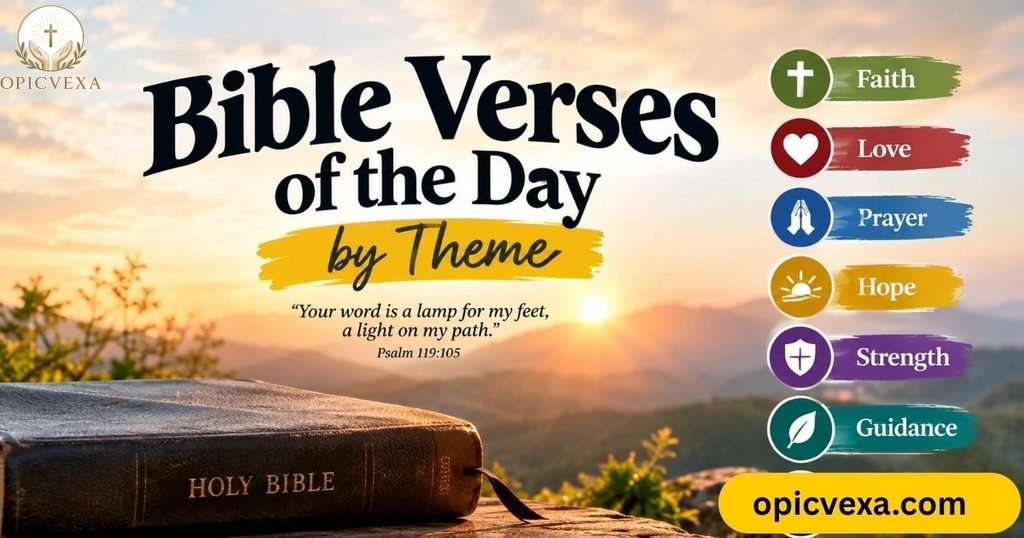 Bible Verses of the Day by Theme