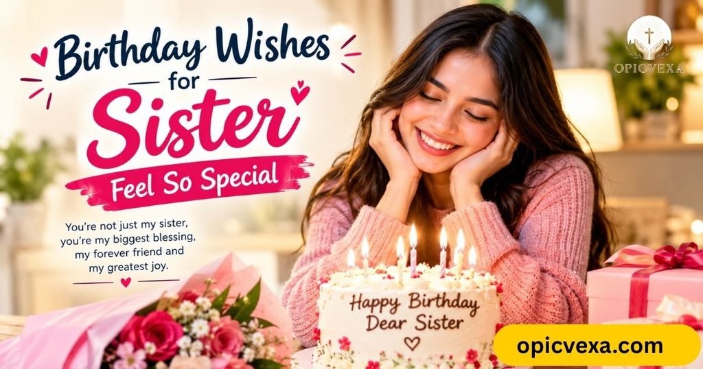 Birthday Wishes for Sister Feel So Special