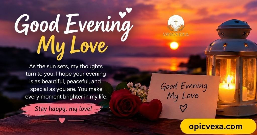 Good Evening Messages for My Love
