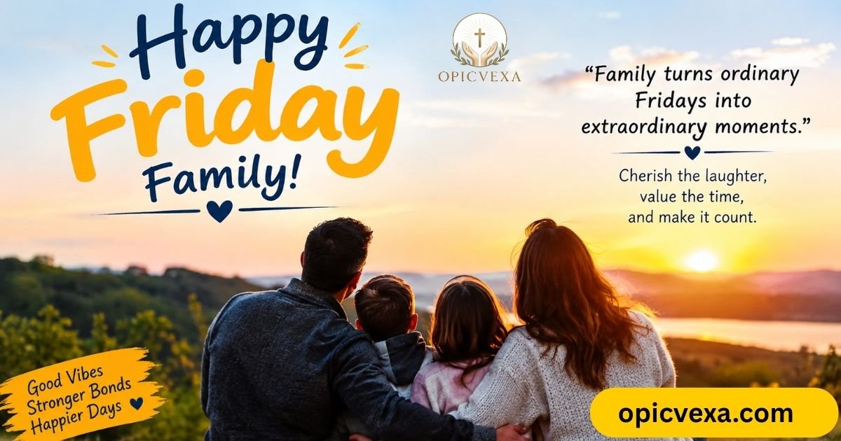 Happy Friday Family Quotes
