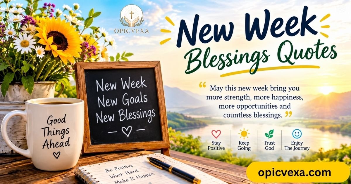 New Week Blessings Quotes