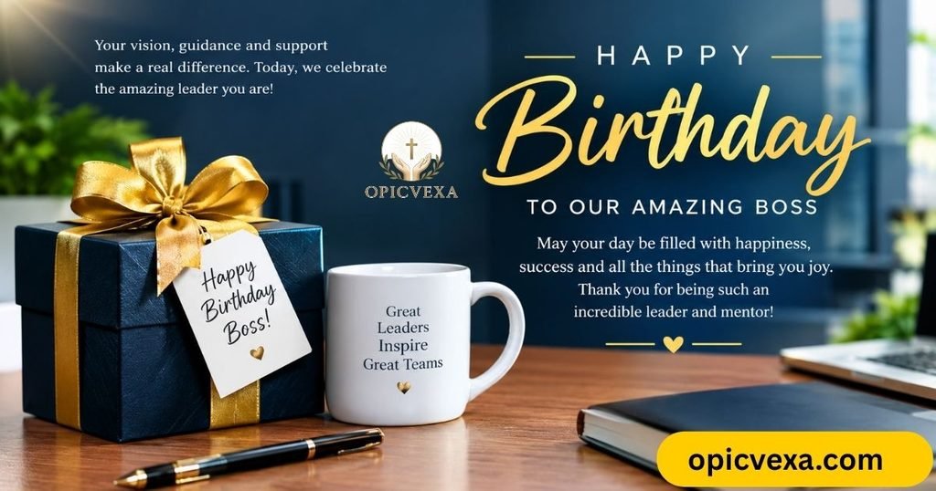 Professional Birthday Wishes for Boss
