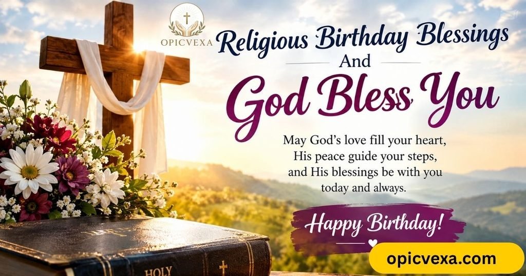 Religious Birthday Blessings And God Bless You