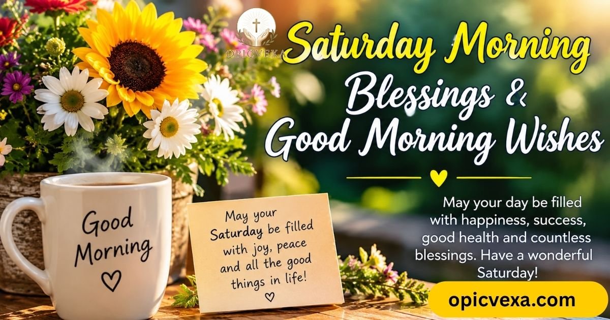Saturday Morning Blessings & Good Morning Wishes