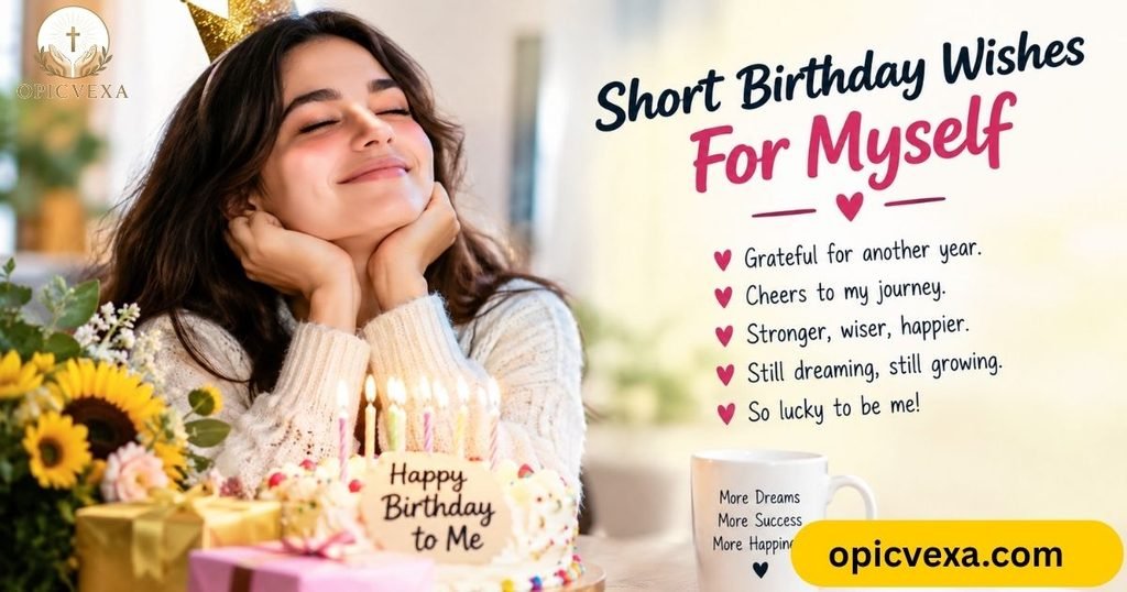 Short Birthday Wishes For Myself