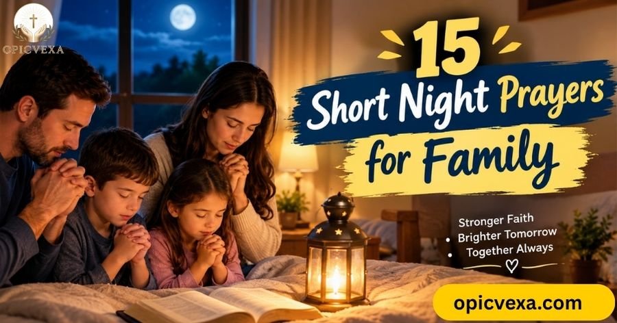 Short Night Prayer for Family