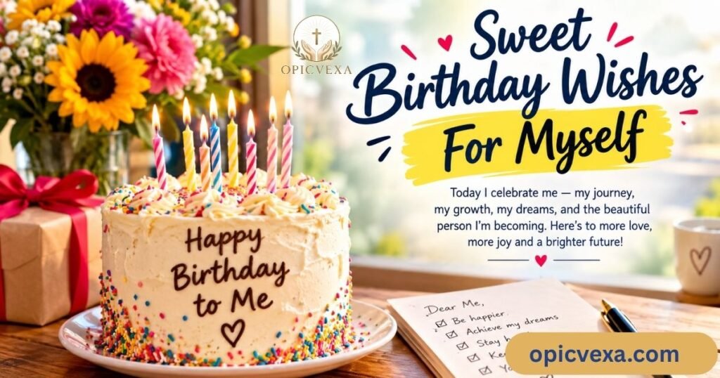 Sweet Birthday Wishes For Myself