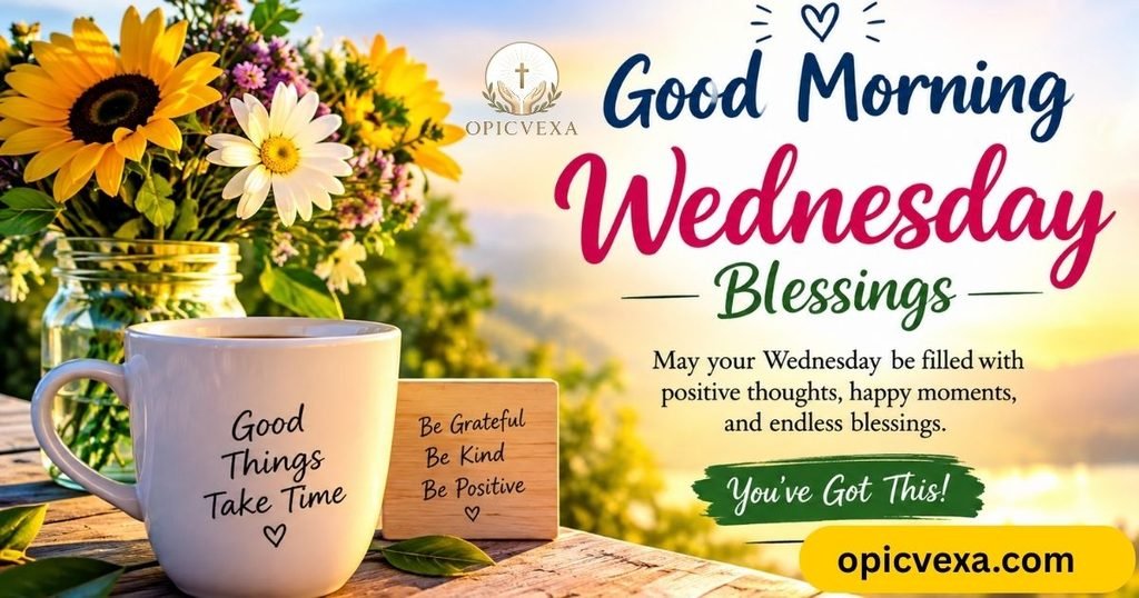Uplifting Good Morning Wednesday Blessings