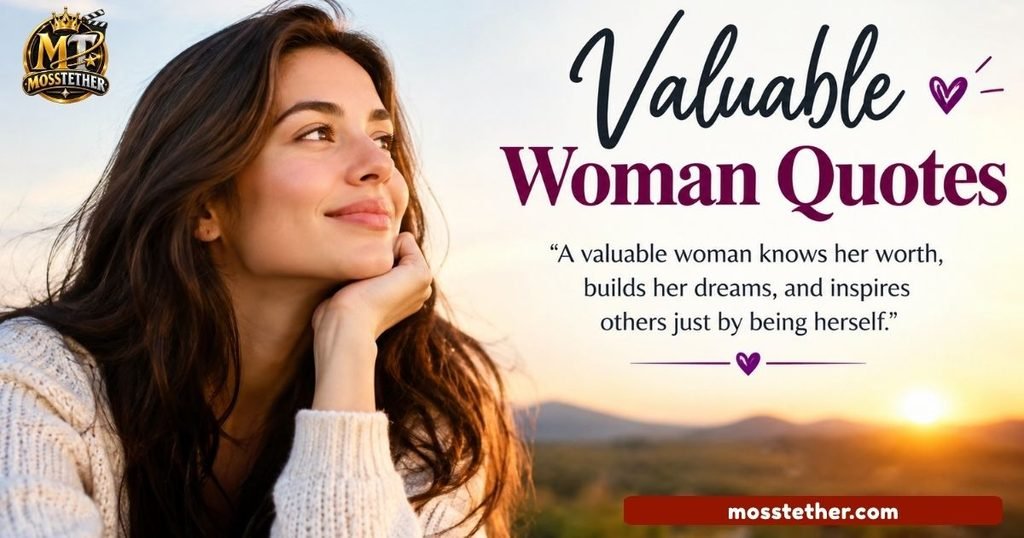 Valuable Woman Quotes