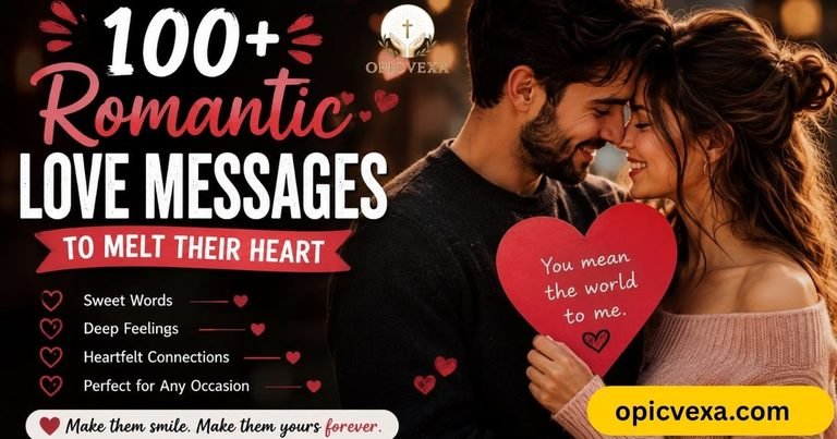 100+ Romantic Love Messages to Melt Their Heart