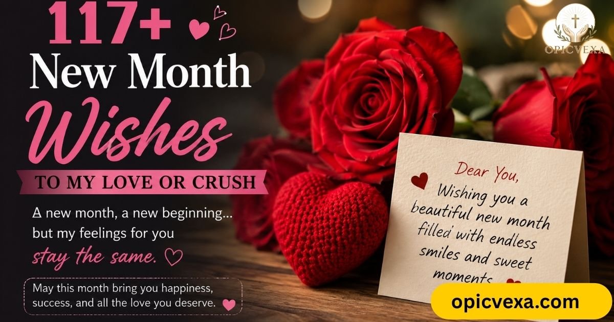 117+ New Month Wishes to My Love or Crush