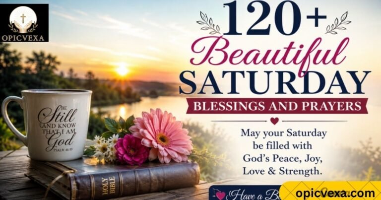 120+ Beautiful Saturday Blessings and Prayers