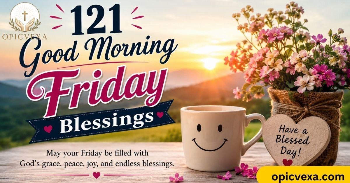 121 Good Morning Friday Blessings