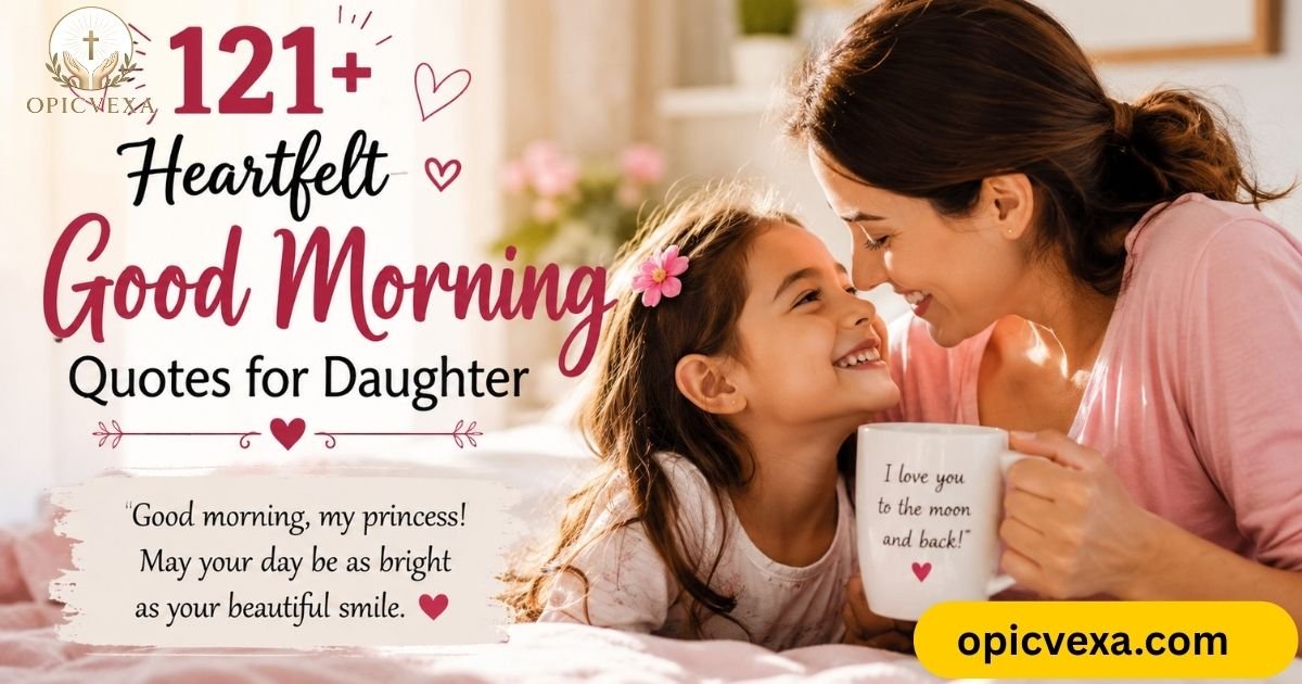 121+ Heartfelt Good Morning Quotes for Daughter