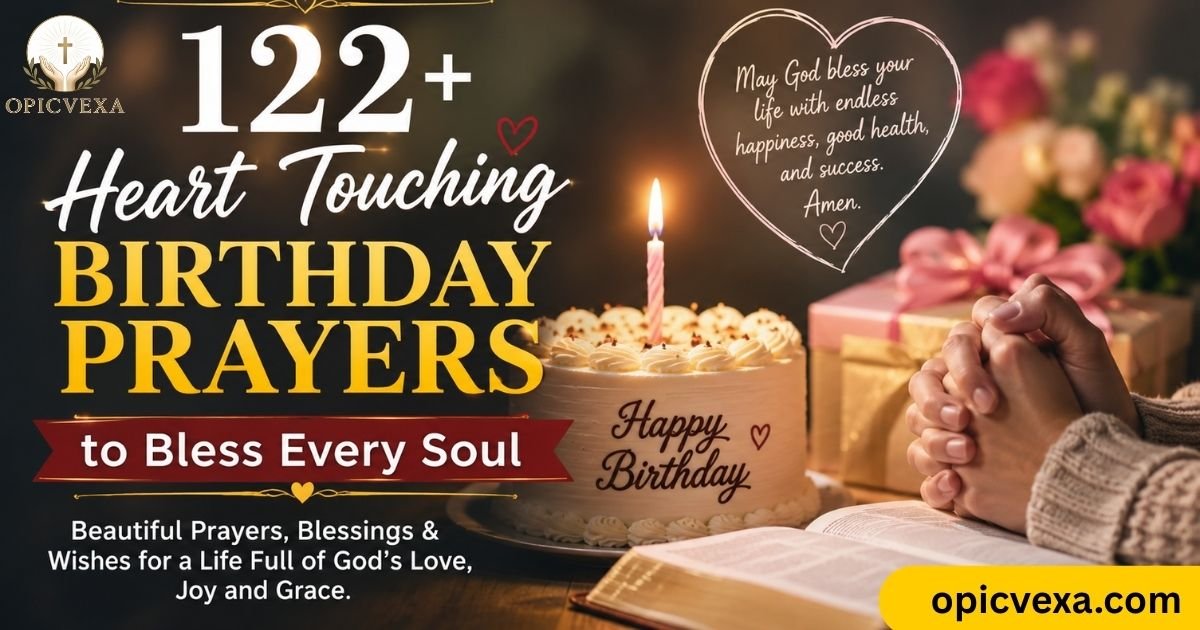 122+ Heart Touching Birthday Prayers to Bless Every Soul