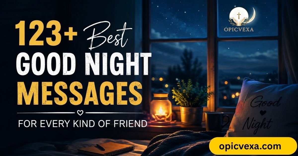 123+ Best Good Night Messages for Every Kind of Friend