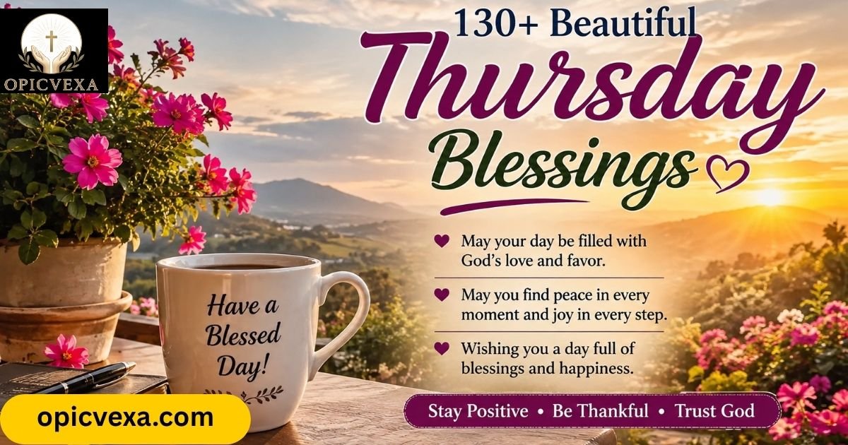 130+ Beautiful Thursday Blessings