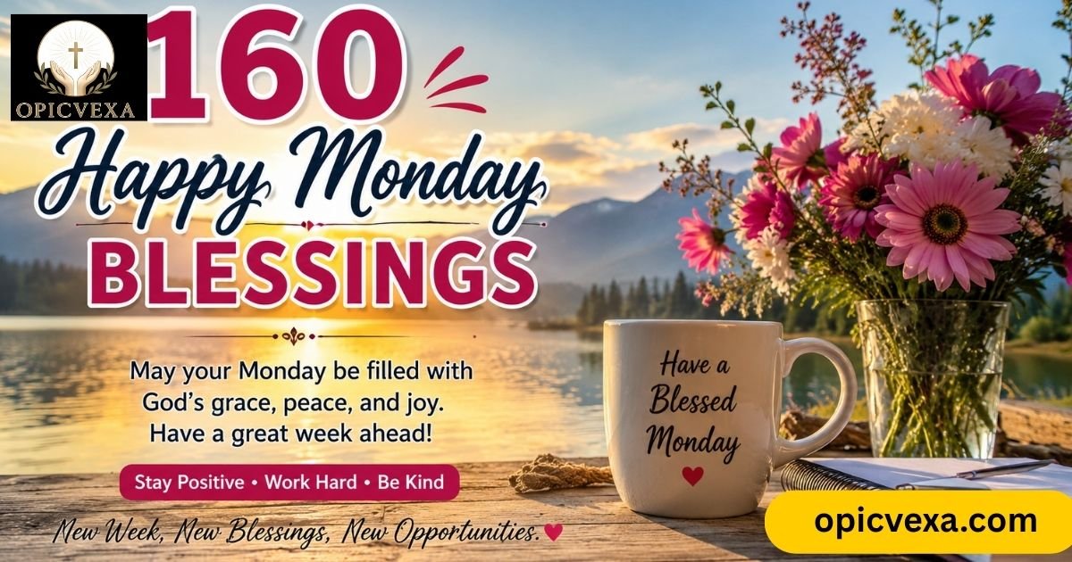 160 Happy Monday Blessings