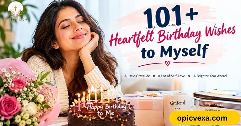 101+ Heartfelt Birthday Wishes to Myself