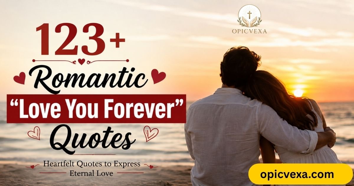 123+ Romantic Love You Forever Quotes