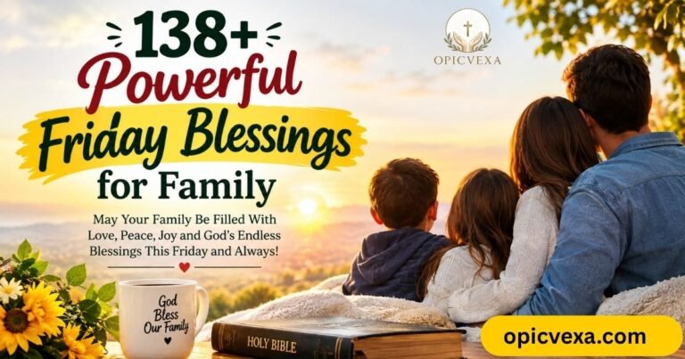 138+ Powerful Friday Blessings for Family
