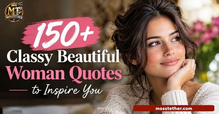 150+ Classy Beautiful Woman Quotes to Inspire You