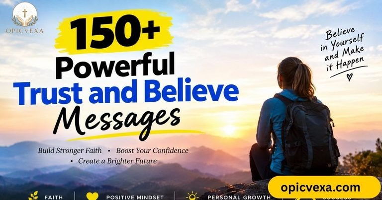 150+ Powerful Trust and Believe Messages
