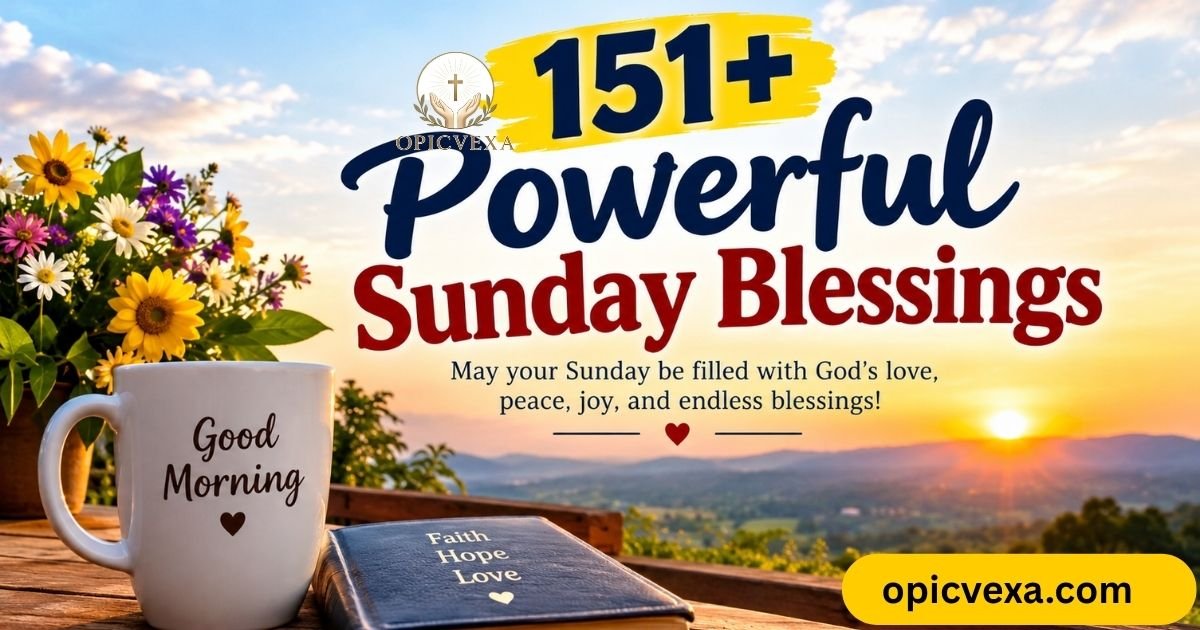 151+ Powerful Sunday Blessings