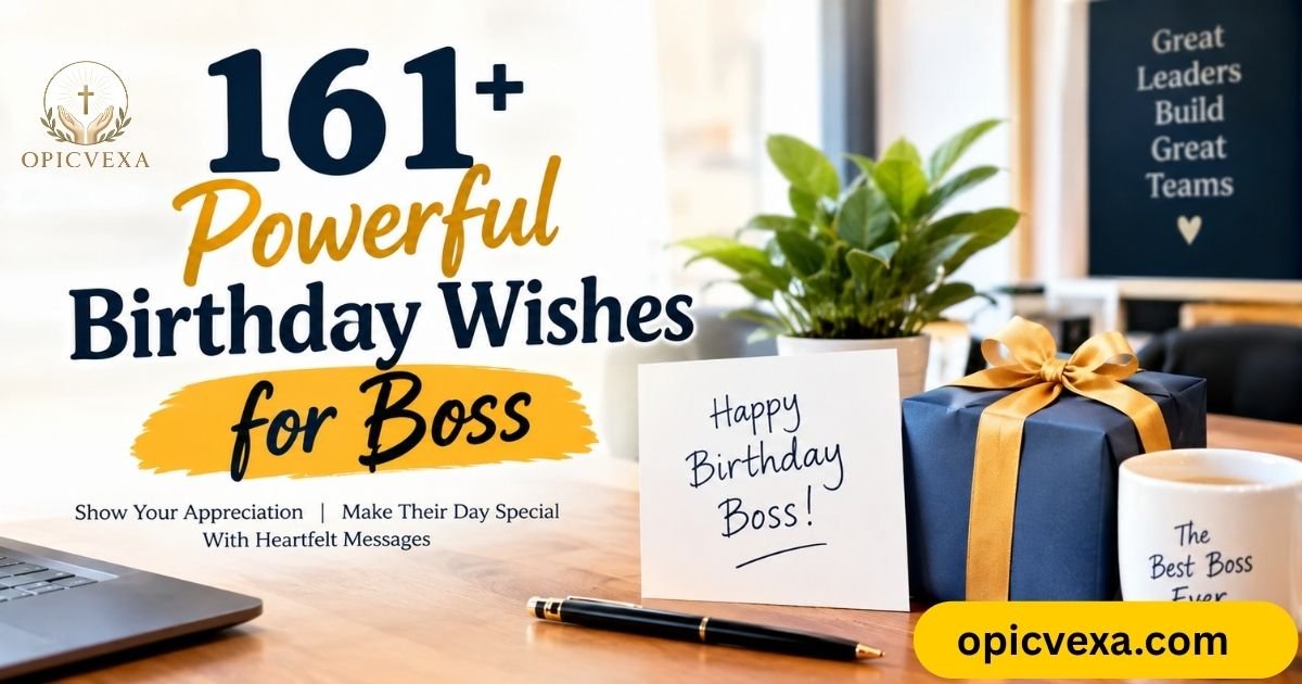 161+ Powerful Birthday Wishes for Boss