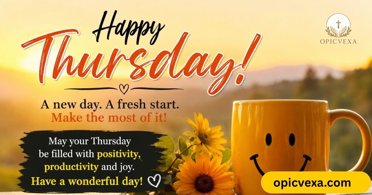 223+ Thursday Morning Wishes to Brighten Your Day