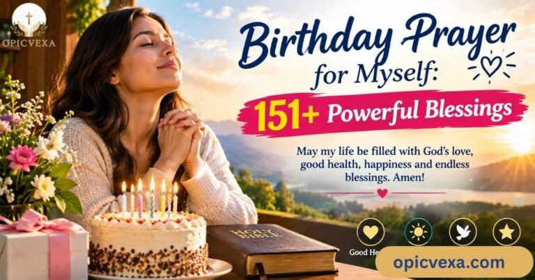 Birthday Prayer for Myself 151+ Powerful Blessings