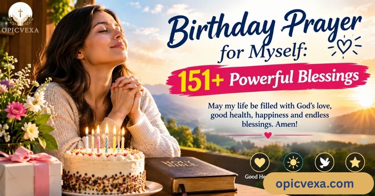 Birthday Prayer for Myself 151+ Powerful Blessings