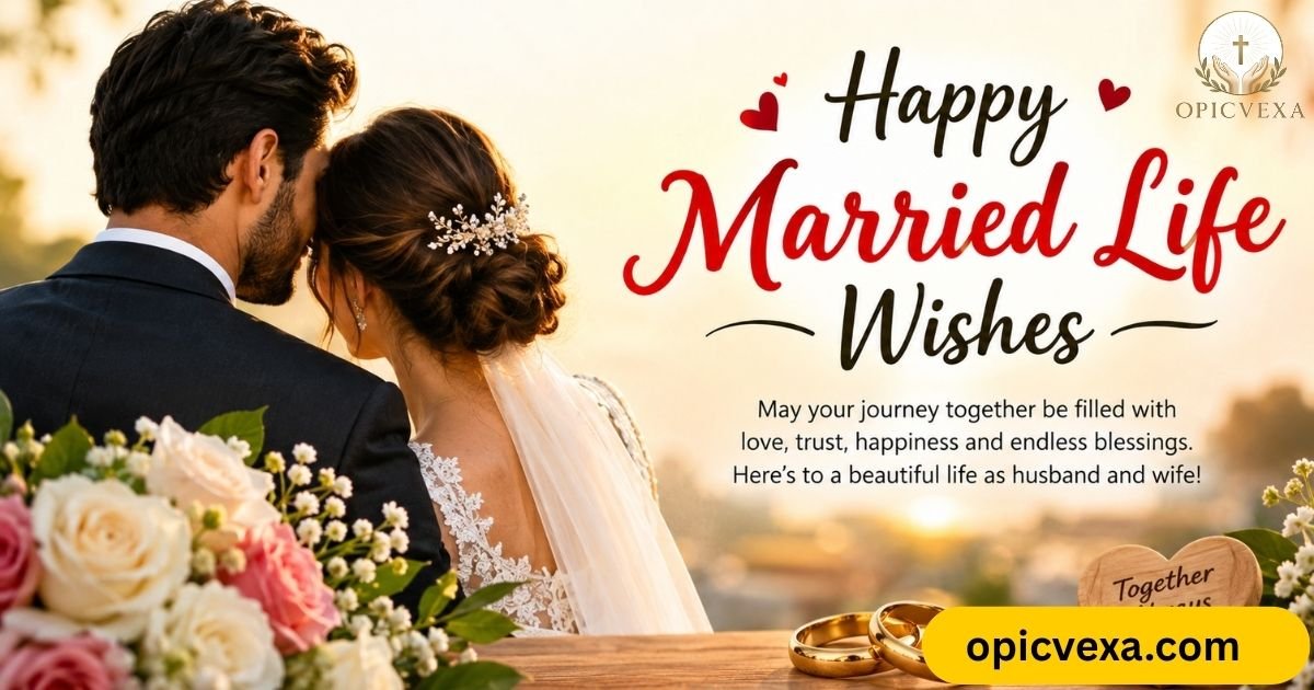 Happy Married Life Wishes
