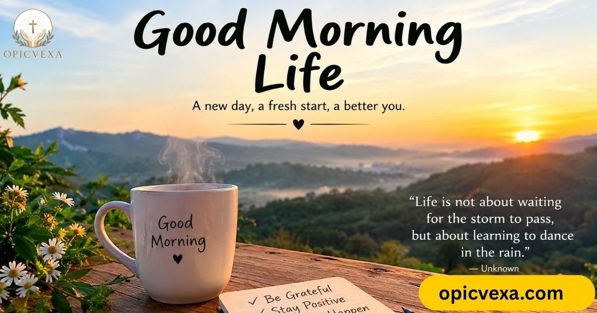 Meaningful Good Morning Life Quotes