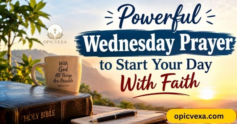 Powerful Wednesday Prayer to Start Your Day With Faith