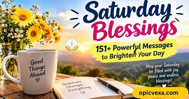 Saturday Blessings 151+ Powerful Messages to Brighten Your Day
