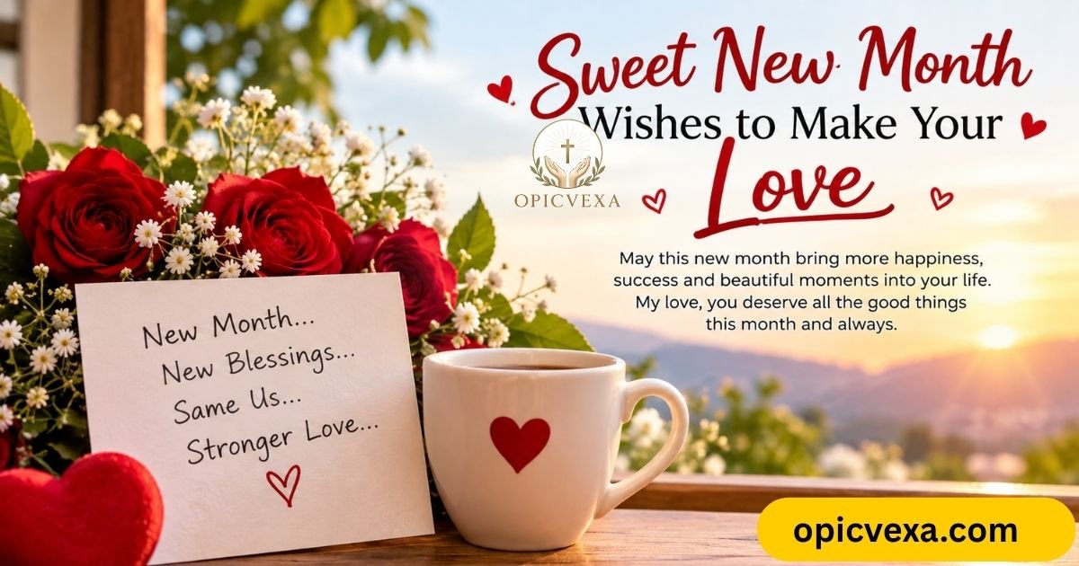 Sweet New Month Wishes to Make Your Love